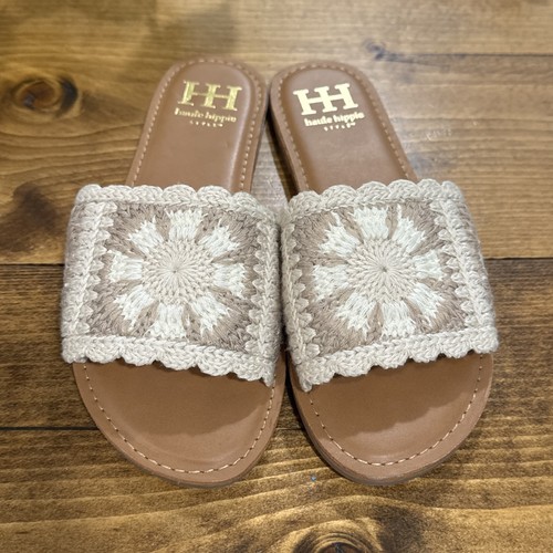 Haute hippie crochet sandals - hippie,