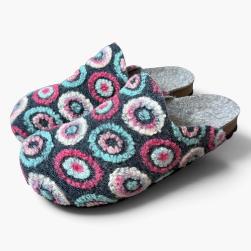 Mandel sandals 100 wool clogs - mandel,