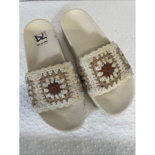 Vintage 90s granny square - og,